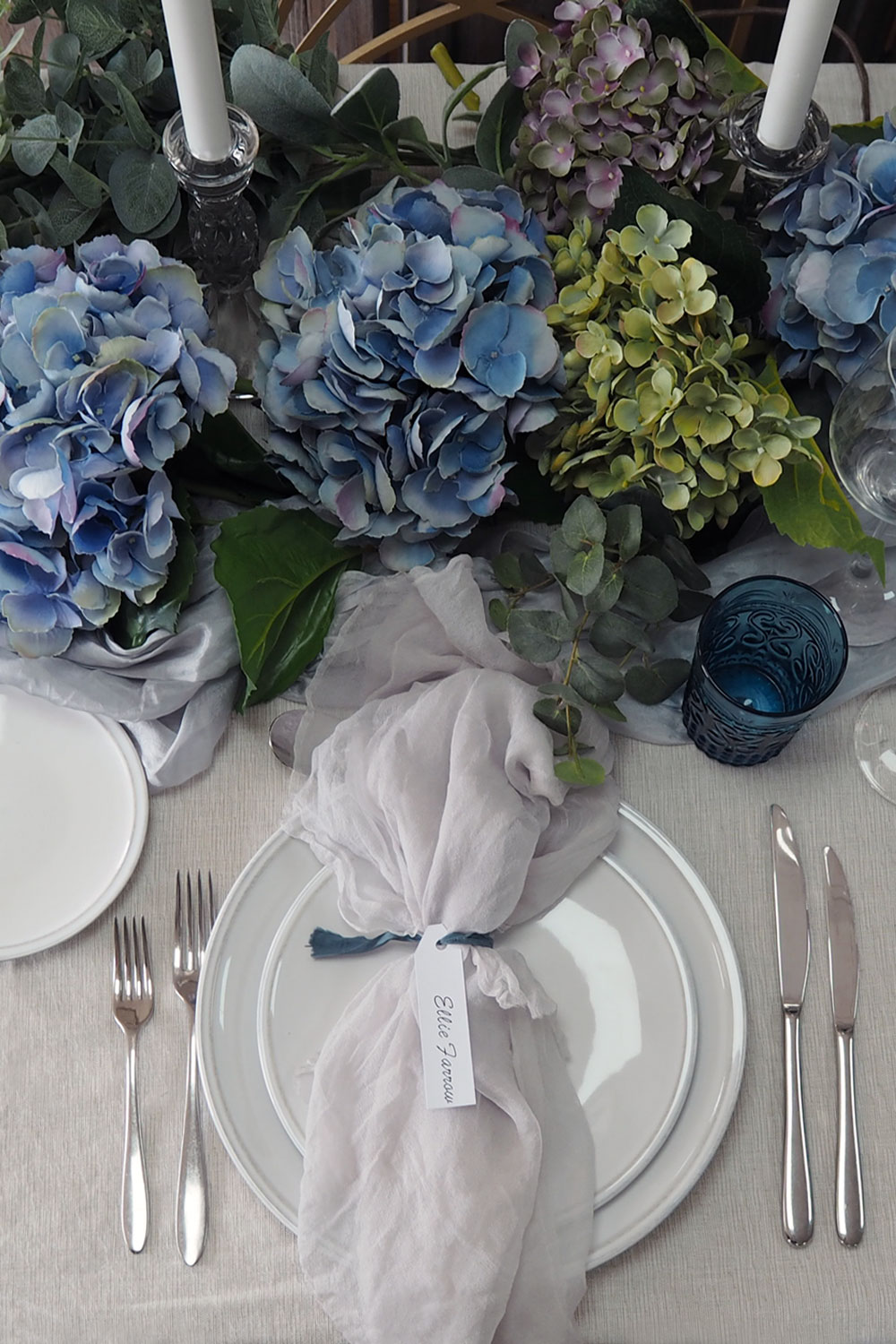 wedding table styling