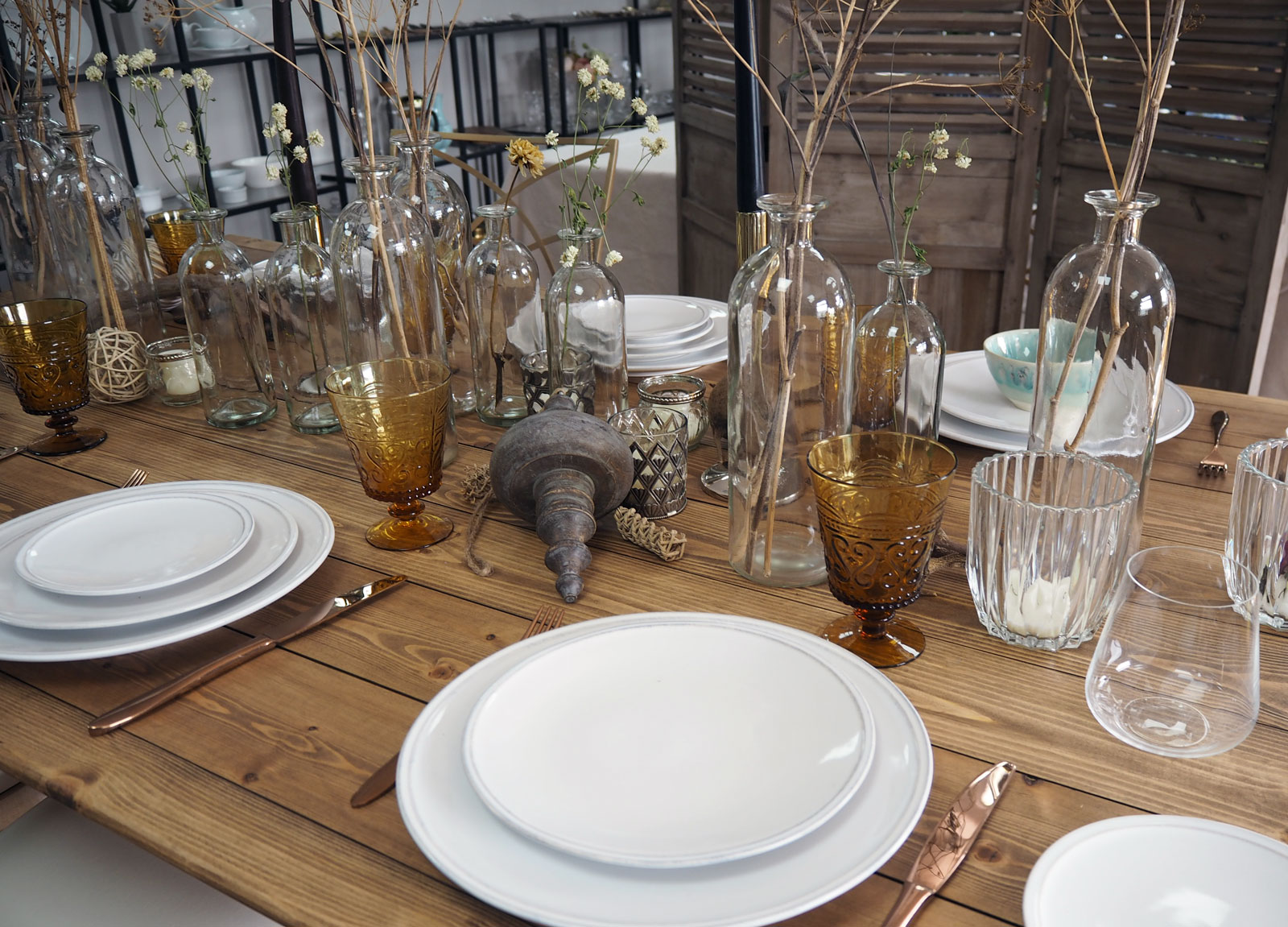 wedding table styling