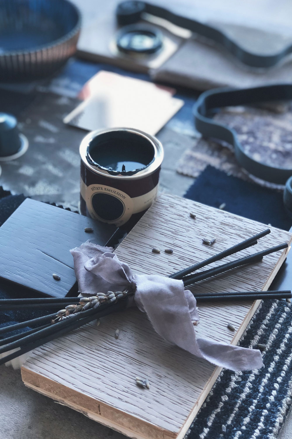 Dark Blue Paint, Inky Blue Paint, Inky Blue Decor, Dark Blue Walls, Dark Blue Interior Scheme